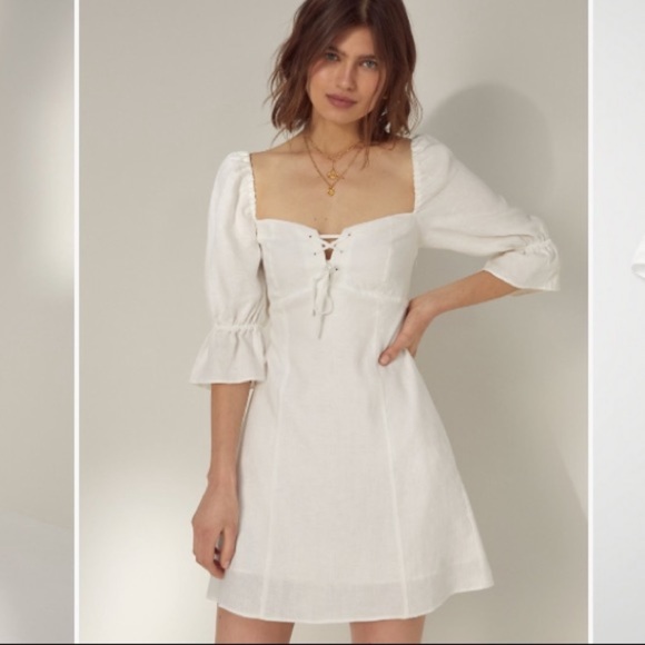 Aritzia White linen dress! - Picture 3 of 6